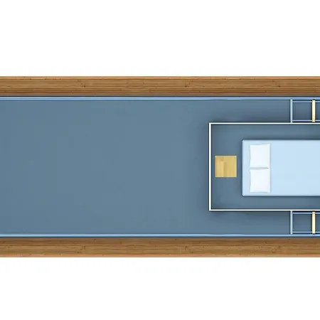 Festliegendes Hausboot Ferienwohnung Nautino Maxi * Wildau (Dahme-Spreewald)
